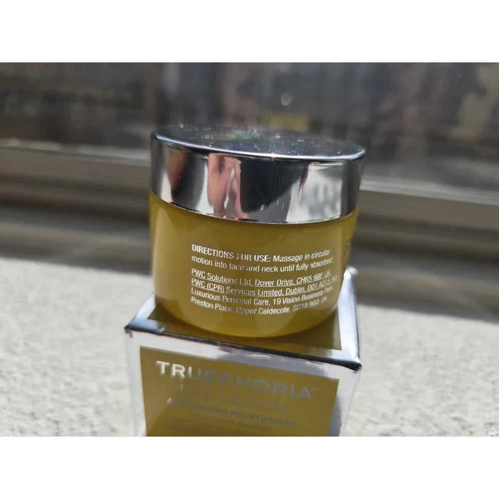Truephoria Bee Venom Firming Moisturiser 50ml Anti-Ageing Face Cream New